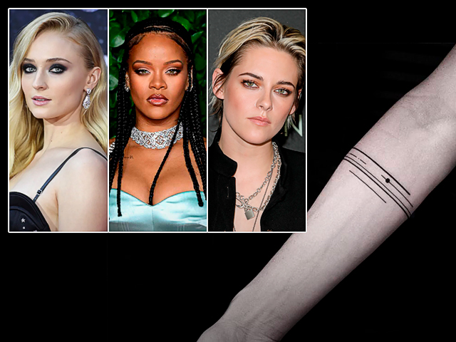 Significado del tatuaje de líneas y Famosos que lo tienen