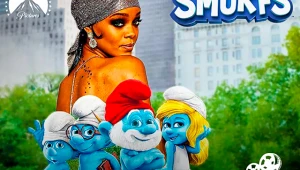 Rihanna, será Pitufina en el nuevo filme de Los Pitufos