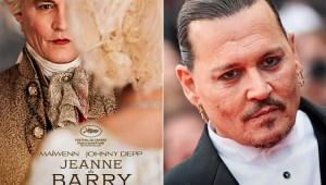 Johnny Depp llora en el estreno de su nueva película