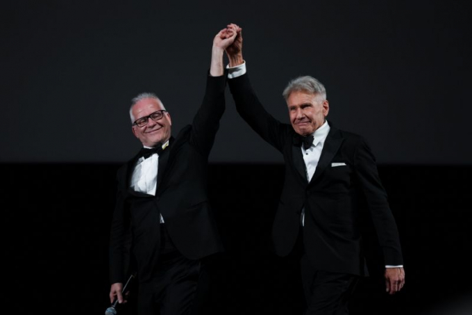 Cannes: la ovación a 'Indiana Jones y el dial del destino' emociona a Harrison Ford