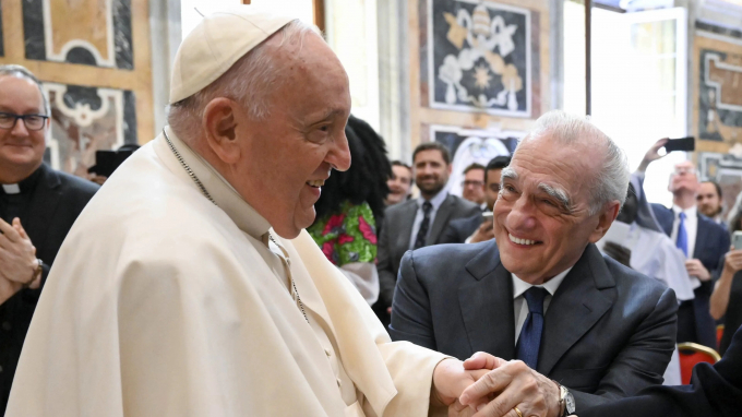 Martin Scorsese anuncia nueva película de Jesús después de reunirse con el Papa Francisco