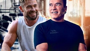 Chris Hemsworth cumple su sueño: entrenar con Schwarzenegger