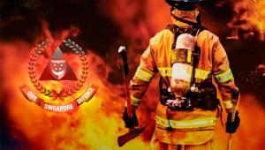 De Película el rescate de los bomberos de Singapur