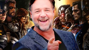 Russell Crowe bromea en Twitter con el hecho de ser el padre de varios superhéroes