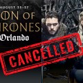Noticia Convención de Juego de tronos en Florida cancelada por ambiente hostil y leyes antihumanitarias