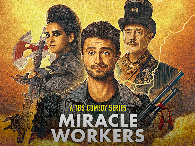 Miracle Workers: Daniel Radcliffe, Steve Buscemi y otros desmenuzan sus papeles