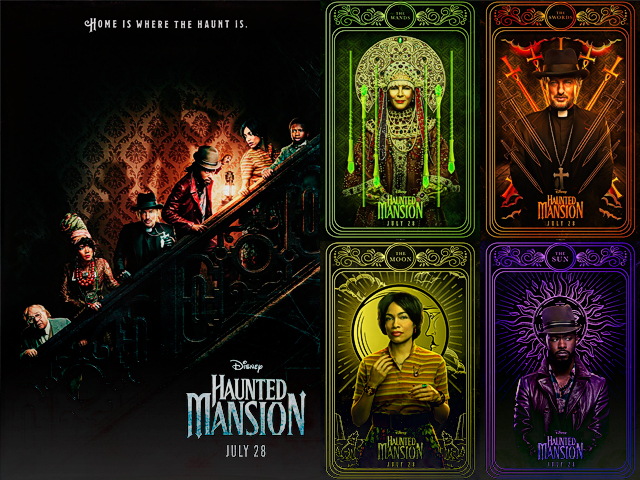 Haunted Mansion: Guía de personajes y reparto