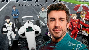 Overtake! el electrizante cruce entre Fórmula 1 y Anime para los fans de Fernando Alonso