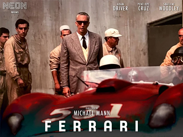 Adam Driver y Penélope Cruz en el Electrizante Tráiler de 'Ferrari'