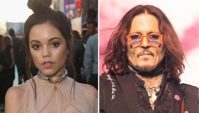 Jenna Ortega desmiente los rumores de citas con Johnny Depp