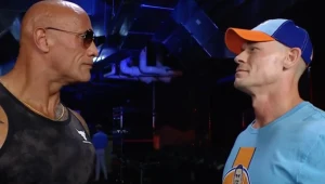 Dwayne Johnson y John Cena se reconcilian en la WWE