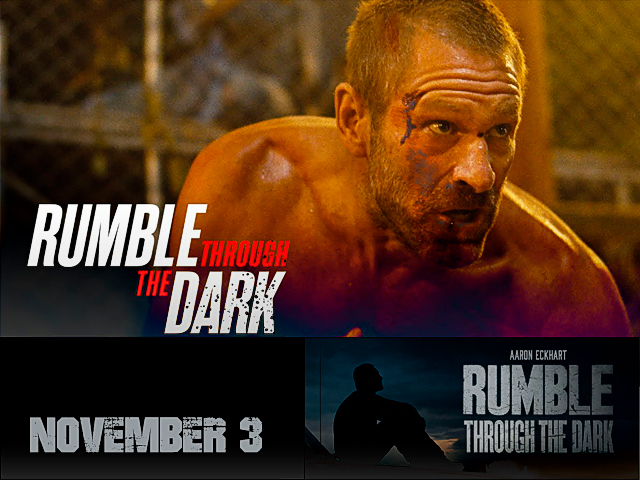 Tráiler de Rumble Through the Dark: Aaron Eckhart es un luchador enjaulado en su nueva película de acción