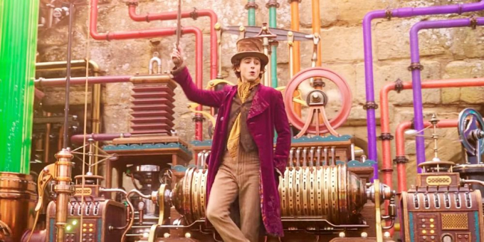 Timothée Chalamet deslumbra como Wonka en el nuevo avance de la película