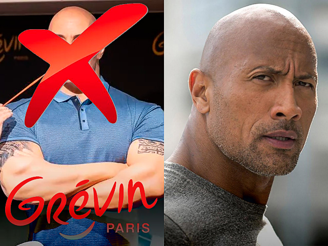 Dwayne Johnson arremete contra su estatua en el Museo de Cera de París por el color de piel