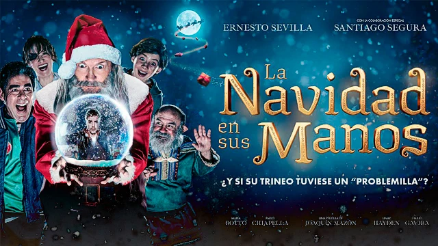 'La Navidad en sus manos': Estrena tráiler con Santiago Segura convertido en un Papá Noel en apuros