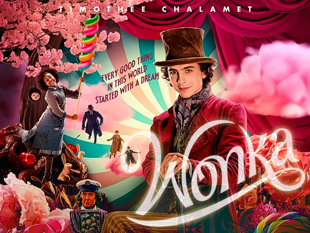 Timothée Chalamet y Hugh Grant brillan en el nuevo póster de Wonka
