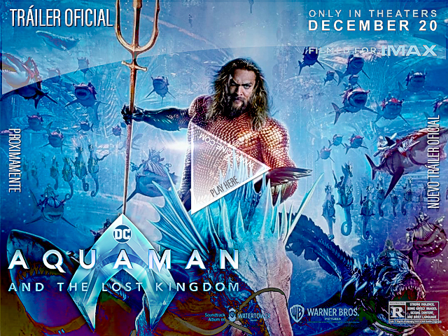 El adiós de Jason Momoa: Emotivo nuevo tráiler de 'Aquaman y el Reino Perdido'