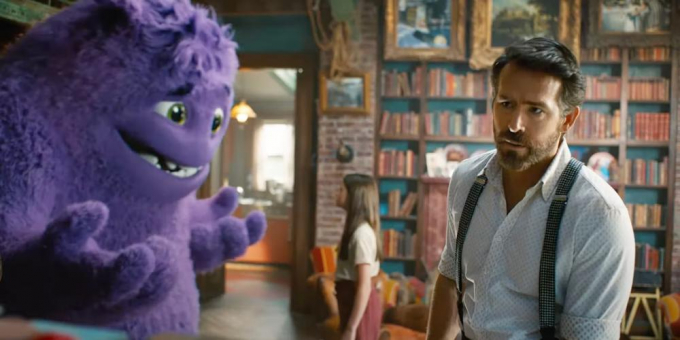 Ryan Reynolds quiere salvar a todos los amigos imaginarios en el Tráiler de 'IF'