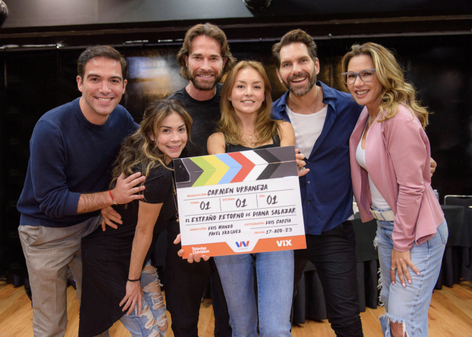 Angelique Boyer y Sebastián Rulli arrancan grabaciones de ‘Diana Salazar’