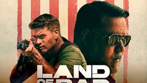 Russell Crowe rescata a Liam Hemsworth en el impactante tráiler de 'Land of Bad'