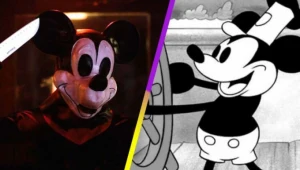 Mickey Mouse se enfrenta al terror en la secuela de Steamboat Willie