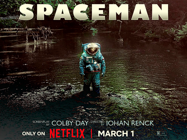 Adam Sandler alcanza las estrellas en el primer tráiler de 'Spaceman'