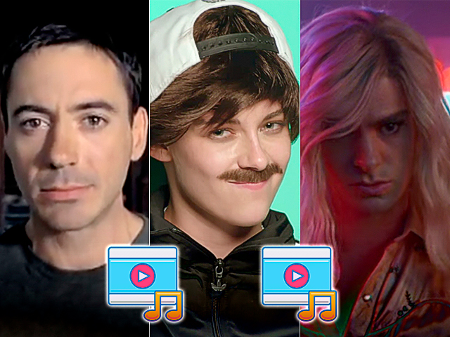 Estrellas de Hollywood que han aparecido en Vídeos Musicales