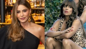 El video viral de Sofía Vergara levantando a Karol G durante el estreno de 'Griselda' en Miami