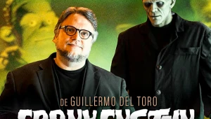 Guillermo del Toro se enfrenta al frío en una imagen entre bastidores de 'Frankenstein'