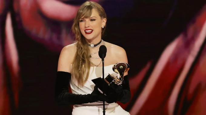 Grammy 2024: Taylor Swift hace historia al ganar su cuarto Álbum del Año