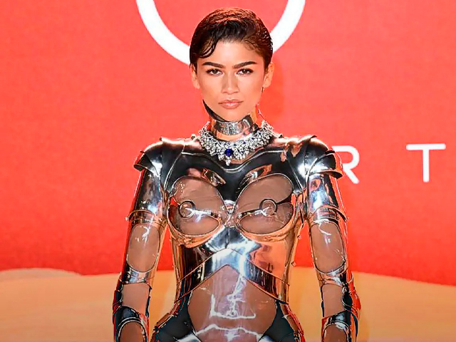 Zendaya se convierte en viral por su vestido de la premiere de 'Dune: Parte 2' 