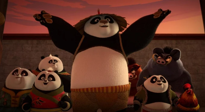 'Kung Fu Panda 4' se burla de 'Dune 2' en su nuevo trailer