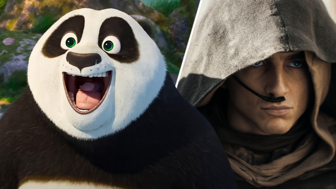 ¡Sorpresa En  La taquilla de EE.UU!, Kung Fu Panda 4  destrona a Dune 2 en su segunda semana.