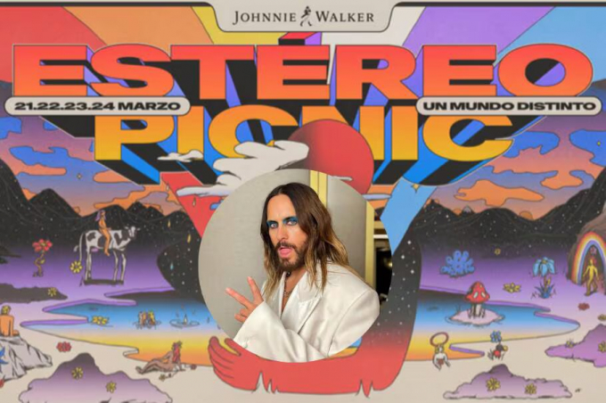 Tremendo revuelo en Bogotá: Jared Leto conmociona el Festival Estéreo Picnic 2024