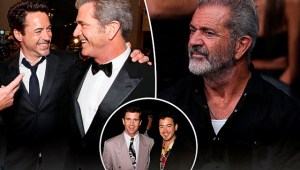 Mel Gibson revela que Robert Downey Jr. salvó su carrera