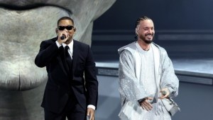 Will Smith reaparece en el Festival de Coachella cantando con J. Balvin