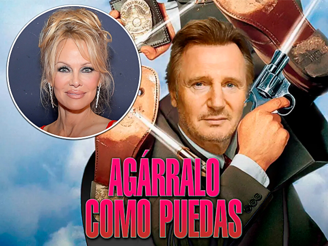 Pamela Anderson se une al reboot de 'Agárralo como puedas' con Liam Neeson