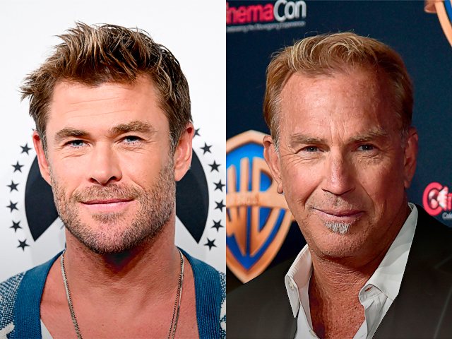 Kevin Costner rechaza a Chris Hemsworth para protagonizar el mismo su propia película