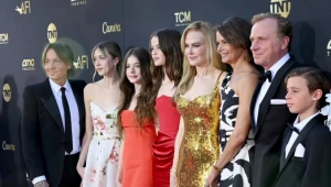 Las hijas de Nicole Kidman debutan en la alfombra roja en homenaje a su madre