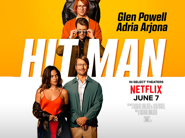El nuevo tráiler de 'Hit Man' mezcla romance, comedia y acción