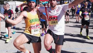 Roberto Leal y Raúl Gómez y sus maratones