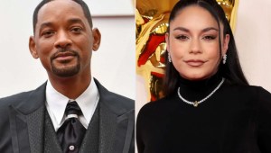 Will Smith brinda apoyo a Vanessa Hudgens durante el rodaje de 