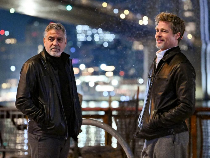 Primer avance del reencuentro de George Clooney y Brad Pitt en 'Wolfs'