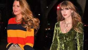 Blake Lively, radiante en el concierto de Taylor Swift en el Bernabéu