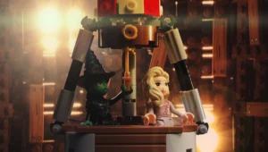 ¡Increíble! El tráiler de Wicked cobra vida en un impresionante video recreado con LEGO