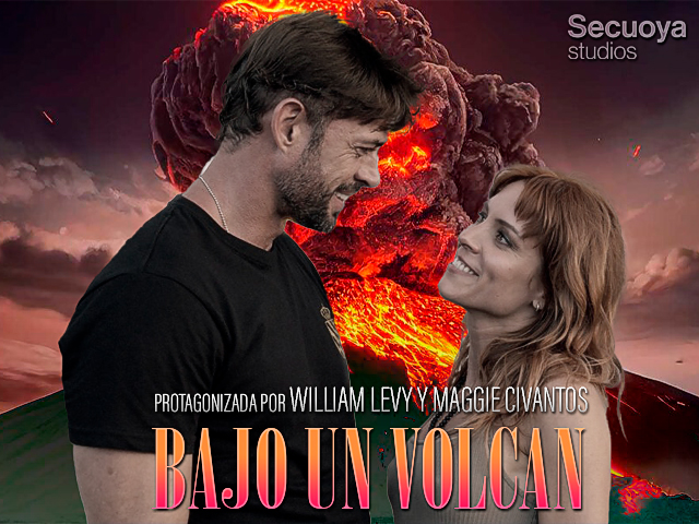 William Levy y Maggie Civantos Filman 'Bajo un volcán' en Tenerife
