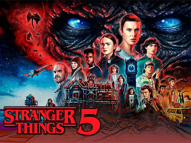 Elenco de 'Stranger Things' genera rumores con una nueva foto tras filmar mitad de la T5