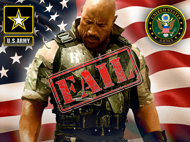 El ejército de EE.UU. ficha a Dwayne Johnson y el resultado es un desastre
