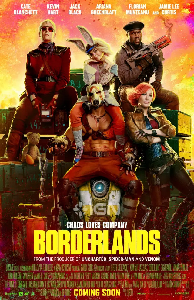 Estrellas de Hollywood se enfrentan al salvaje Oeste intergaláctico en Borderlands