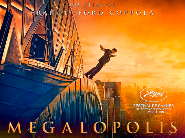 ‘Megalópolis’: El ambicioso filme de Coppola estrena nuevo póster